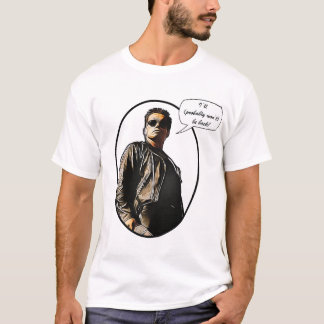 Färgat terminatorolja t shirt