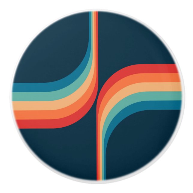 Färgbågar i stil knopp (Framsidan)