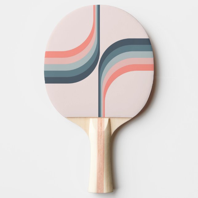 Färgbågar i stil pingisracket (Framsidan)