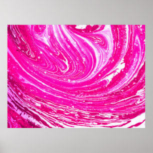 Färgbakgrund för blandad rosa poster