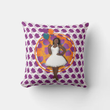 Färgballonger av svart kvinna, färglösa, blommor, 