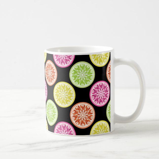 Färgbara citrusskivor mugg (Höger)