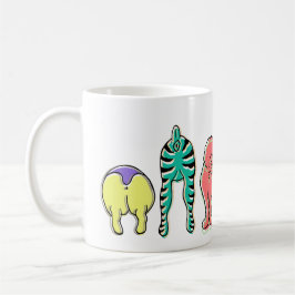 Färgbara Hund Kaffemugg