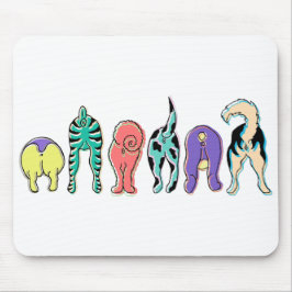 Färgbara Hund Musmatta