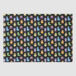 Färgbara jutemonster