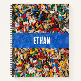 Färgbara och unika block för Byggnad av barn