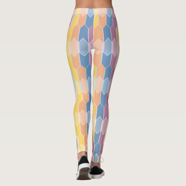 Färgbara pilar Leggings (Baksida)