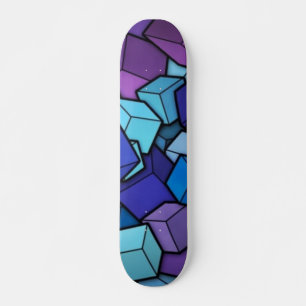 Färgbara rutor för Abstrakt Skateboard