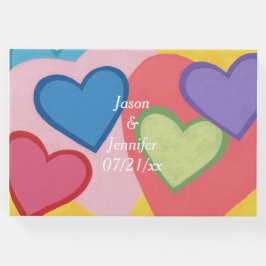 Färgbehör Personlig Bröllop Guestbooks Gästböcker