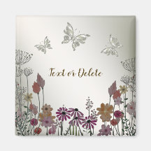 Färgbeklädda trädgårdsblommor Butterflies Golden R