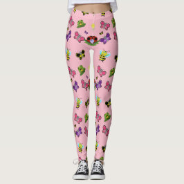 Färgbeklädnad av kläder leggings