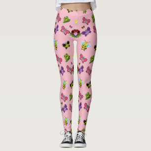 Färgbeklädnad av kläder leggings