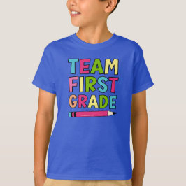 Färgbeklädnad första Klass Back to school T Shirt