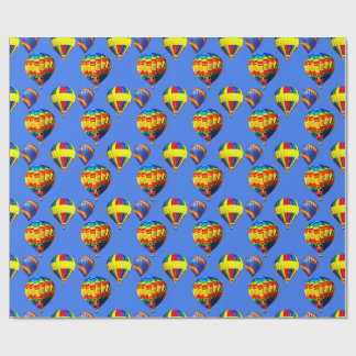 Färgbelagd ballongfestival 2 presentpapper