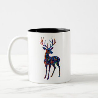 Färgbelagd glasbild - Unik Modern Wildlife P Två-Tonad Mugg
