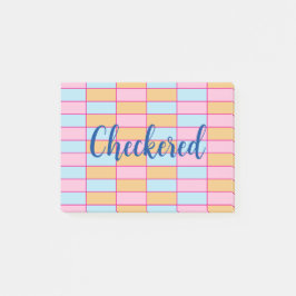 Färgbelagd Post-it Block