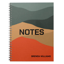 Färgbeläggning av abstrakt anteckningsbok