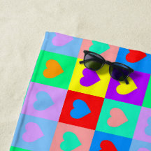 Färgbeläggning av Heart Mönster