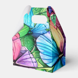 Färgbeläggning av vattenfärg Garden Presentaskar