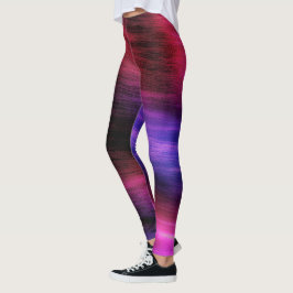 Färgbeläggning av Wave Mönster Leggings