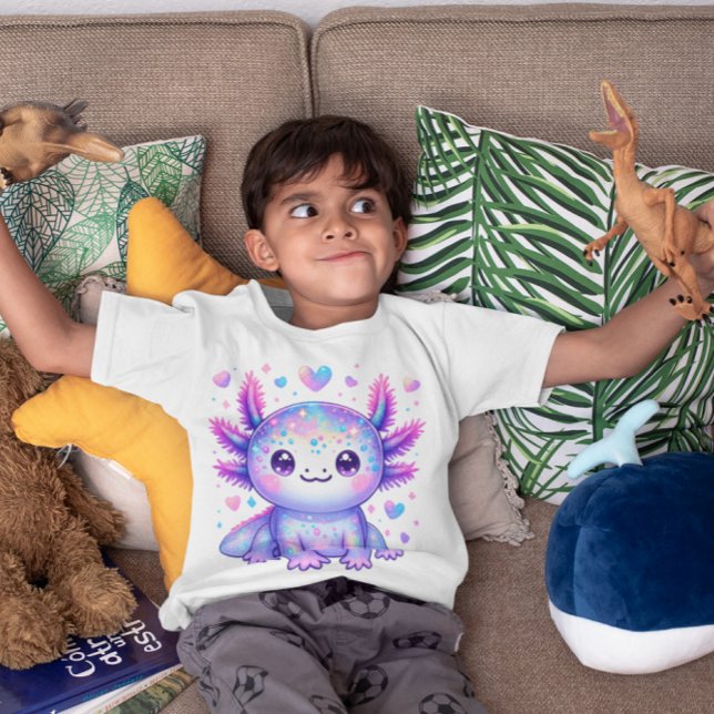 Färgbeläggning Axolotl Undervattensdjur T Shirt (Skapare uppladdad)