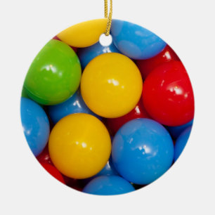 Färgbeläggning Bollar Julgransprydnad Keramik