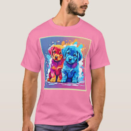 Färgbeläggning med marionett t shirt
