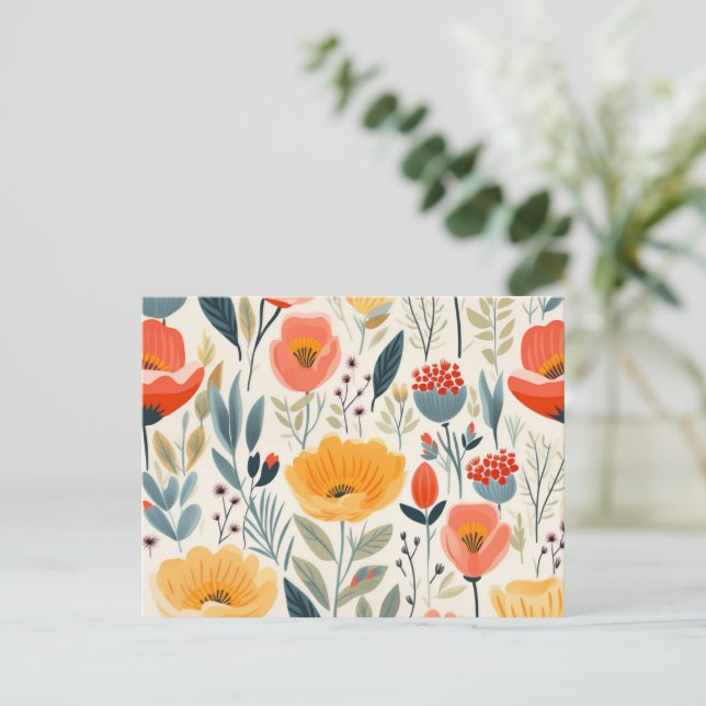 Färgbeläggning Vykort (Stående Fram)