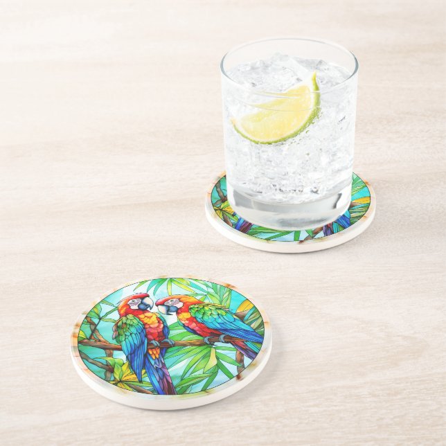 Färgbeläggningar Målat glas Underlägg (Sidan)