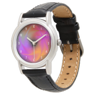 Färgbelyst bilder-design armbandsur