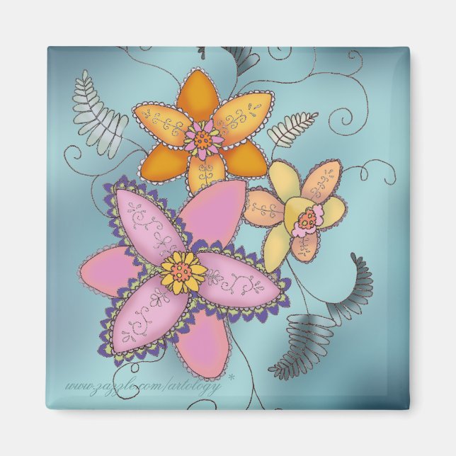 Färgbesläktade skiktdils Magnet (Framsidan)