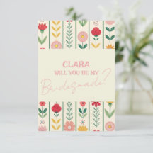 Färgbest Vår Wildblomskgarde Bridesmade