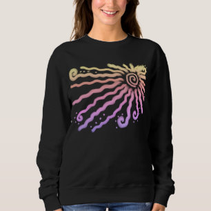 Färgbeständig Abstrakt T Shirt