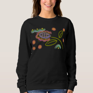 Färgbeständig Abstrakt T Shirt