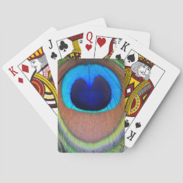 Färgbeständig bock Feather Eyespot Casinokort