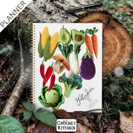 Färgbeständig korchet Vegetable Mushroom Collage N