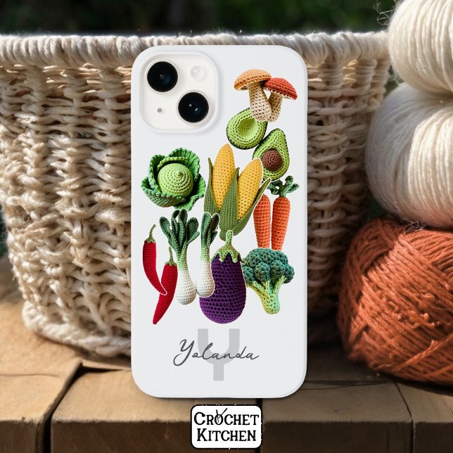 Färgbeständig korchet Vegetable Mushroom Collage N (Skapare uppladdad)