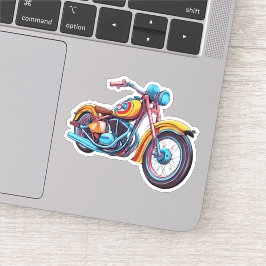 Färgbeständig motorcykel, vattentät klistermärken