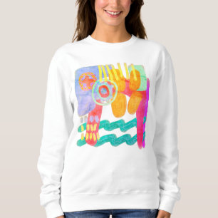 Färgbeständig, variabel Abstrakt Art T Shirt