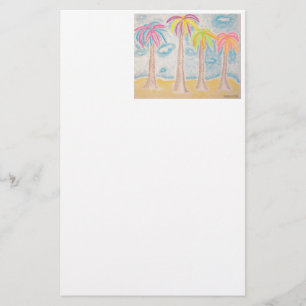 Färgbeständigt Handflatan-papper Brevpapper