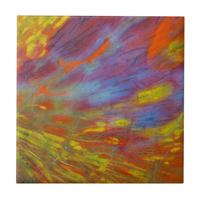 Färgbeständigt torkat trä kakelplatta (Framsidan)