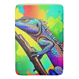 Färgbestruken verktygskonst badrumsmatta