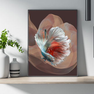 Färgbetta Poster