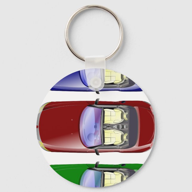 Färgbilar Nyckelring (Framsida)