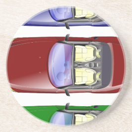 Färgbilar Underlägg