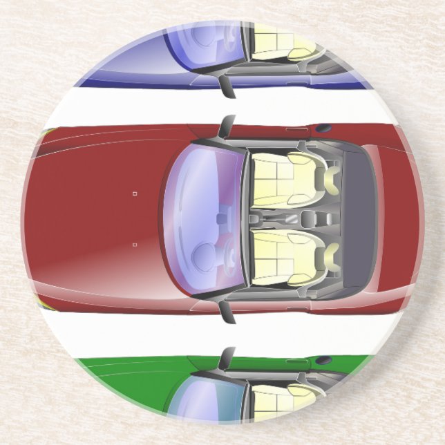 Färgbilar Underlägg (Framsidan)