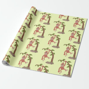 Färgbild för tecknaden Cute lycklig baby Presentpapper