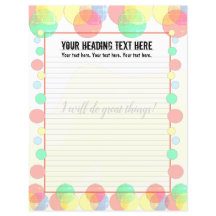 Färgbläck Lintrad skrivpapper