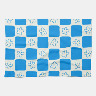 Färgbladig färglös Mönster Kökshandduk