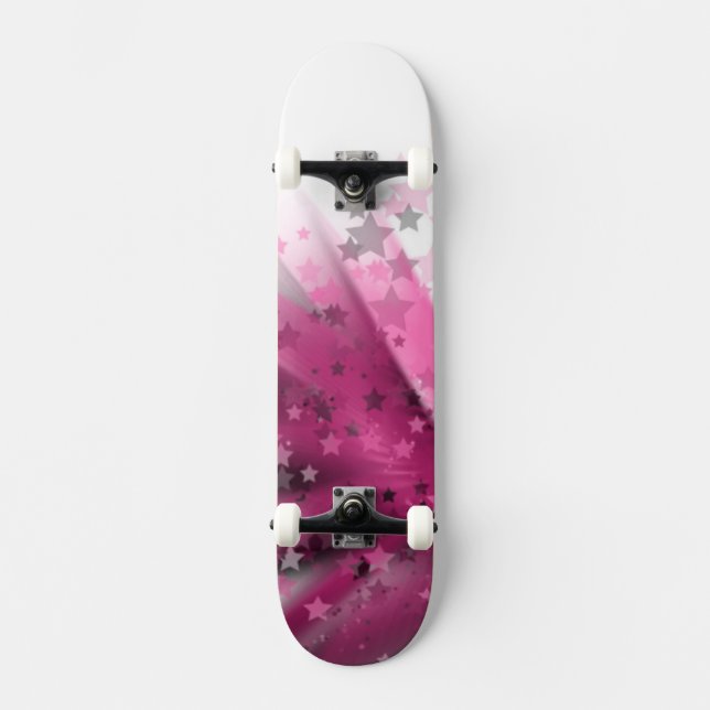 Färgblast i stjärnor Skateboard (Framsida)